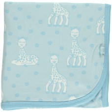 Baby blanket, Sophie La Girafe - blue