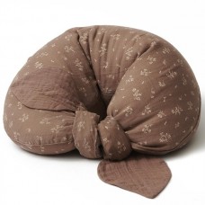 Breastfeeding Pillow - Secret garden cocoa