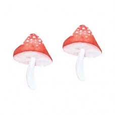 Wallsticker - Mushrooms