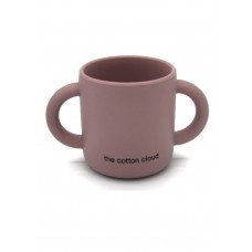 Silicone cup, dusty pink