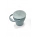Silicone snack cup, jade