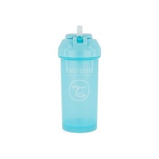 Cup with straw - Pastel blue (360 ml)