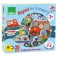 Wooden magnets, trasportation means