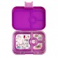 Lunch box, 4 compartments - Bijoux Purple