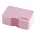 Minisnack lunch box, 3 compartments - Coco Pink