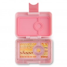 Minisnack lunch box, 3 compartments - Coco Pink