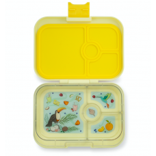 Lunch box, Panino (4 compartments) - Sunburst Yellow