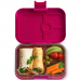 Lunch box, 4 compartments - lotus pink