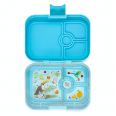 Lunch box, Panino (4 compartments) - Nevis Blue