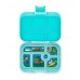 Lunch box, 6 compartments - mystic aqua