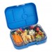 Lunch box, 6 compartments - blue