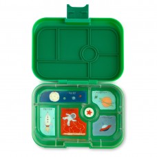 Lunch box, 6 compartments - Terra Green