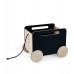 Toy Chest on wheels, black