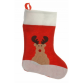Christmas stocking, reindeer