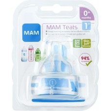 MAM Pacifier Teat size 1 2 pcs