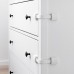 Ikea UNDVIKA Multi latch, white 2 pcs