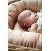 Baby Nest 2. Generation - Broderet cool sommerdesign - Frappé