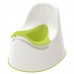 Ikea Potty, white/green