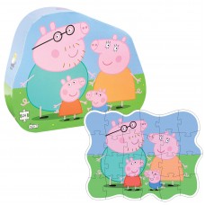 Peppa Pig and family deco puzzle