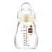 MAM Feel Good Baby Bottle Glass 170 ml, Neutral