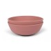 Silicone bowl 2-pack - Rose