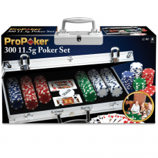 Poker luxury set in aluminum case