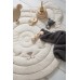 H&M Light Beige Play rug in cotton