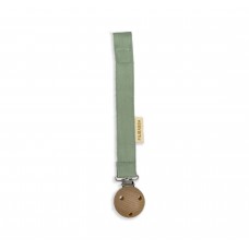 Pacifier holder with velcro closure - Tender Green