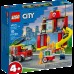 LEGO City 60375 Fire station and fire truck