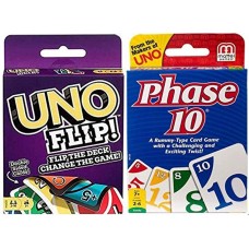 Phase 10 and Uno Flip 2 Pack