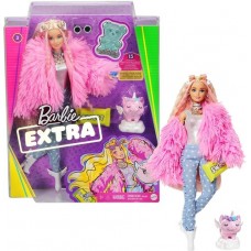 Barbie Doll EXTRA Fluffy Pink Jacket
