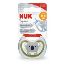 NUK Space Pacifier 0-6 months, 1 pc