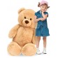 Light brown cuddly toy - 100 cm