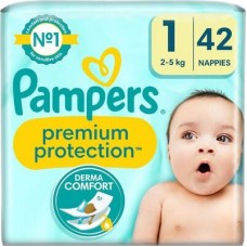 Pampers New Baby Diapers Size 1 2-5 kg ​​2x42 pack