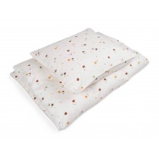 Baby bed linen GOTS - Chestnuts