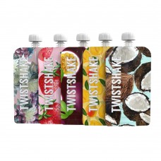 Twistshake Squeeze Bag 220 ml, Fruit - 5 pcs