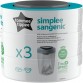 Tommee Tippee Simplee Sangenic Refills, Pack of 3 (Compatible with Simplee Sangenic Bin Only)