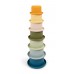 Silicone stacking cups Blue