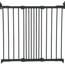 BabyDan Flexi Fit Screw Gate Metal, Black