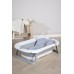 Beemoo CARE Assist Bathtub incl. Bath support, White/Grey