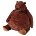 DJUNGELSKOG Soft toy brown bear