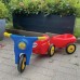 Dantoy Scooter incl. Trailer - with rubber wheels