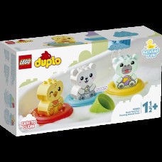 LEGO® DUPLO® Fun in the bath: Floating animal island