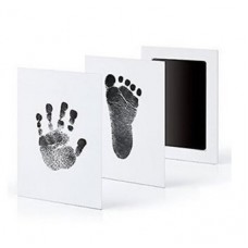 Touch Ink Pad for Imprinting Baby's Handprint or Footprint - Black