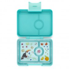 Yumbox Snack (3 Compartments) - Misty Aqua (Toucan)