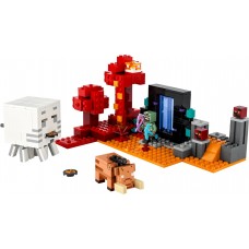 LEGO Ambush at the Nether Portal 21255