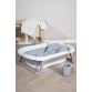 Beemoo CARE Assist Bathtub incl. Bath support & flushing cistern, White/Grey