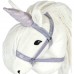 by ASTRUP Unicorn horn and halter for pack horse - Purple with glitter