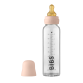 BIBS Baby Glass Bottle Complete Set Latex 225ml Blush