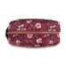 Toiletry bag in recycled RPET - Fall Flowers